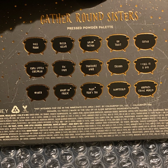 Colourpop x Disney licensed Hocus Pocus Flirty Witch Sarah Collection - Picture 4 of 14